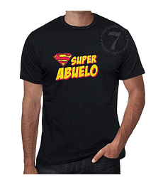 Polera Manga corta dia del Padre Super - Abuelo 