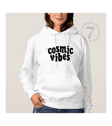 Poleron canguro "Cosmic Vibes" Vibras cosmicas