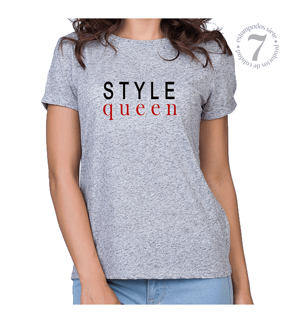 Polera Manga Corta STYLE QUEEN "Reina del estilo"