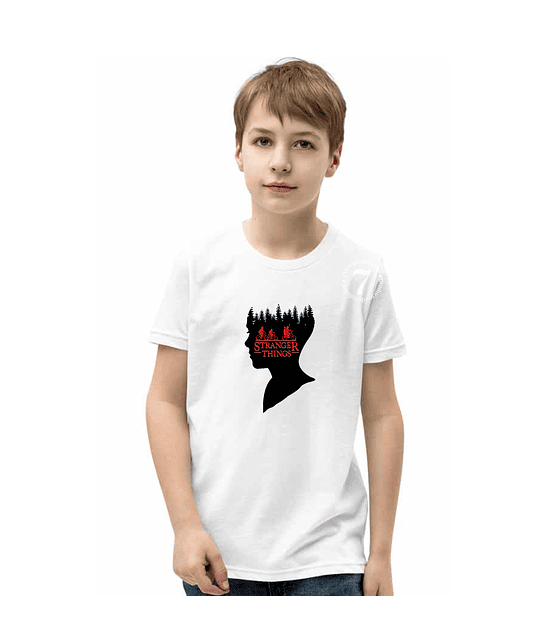 Polera Stranger Things Niño/niña/jóvenes- D16