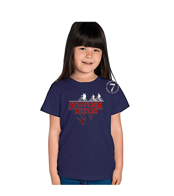 Polera Stranger Things Niño/niña/jóvenes- D15