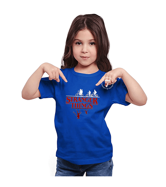 Polera Stranger Things Niño/niña/jóvenes- D15