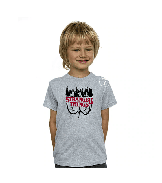 Polera Stranger Things Niño/niña/jóvenes- D11