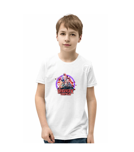 Polera Stranger Things Niño/niña/jóvenes- D08