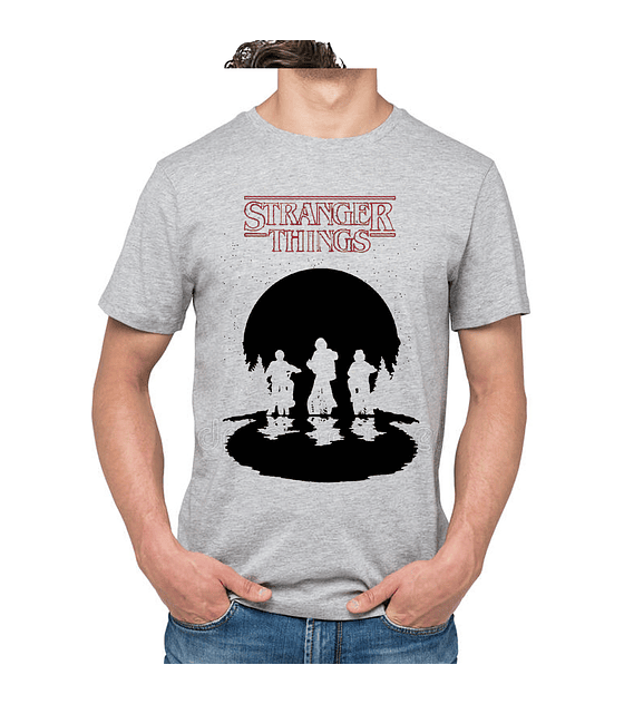 Polera manga corta Hombre STRANGER THINGS- D07