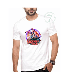 Polera manga corta Hombre STRANGER THINGS- D08