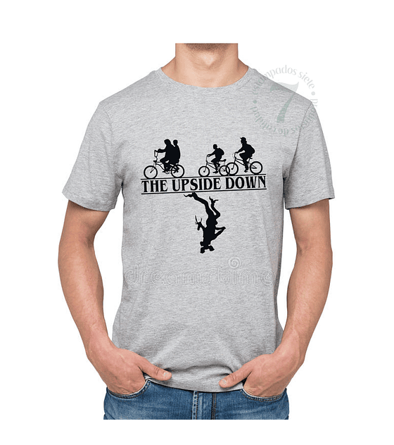 Polera manga corta Hombre STRANGER THINGS- D14