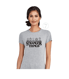 Polera Manga Corta Dama STRANGER THINGS- D04