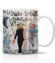 Taza/Tazon/Mug Alejandro Sanz Cantante 18