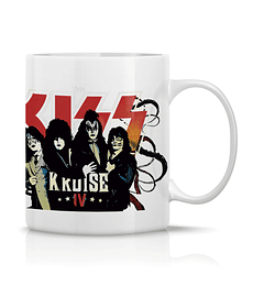 Taza/Tazon/Mug Kiss Banda Musical De Rock 32