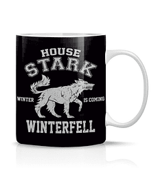 Taza/Tazon/Mug House Stark Winter Is Coming Winterfell 50