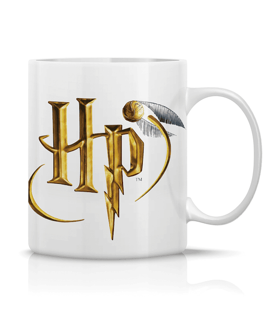 Taza/Tazon/Mug Harry Potter Iniciales HP Gold 52