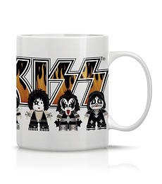 Taza/Tazon/Mug Kiss Personajes En Caricatura 67