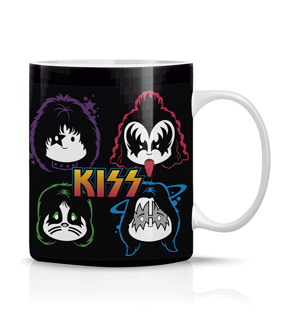 Taza/Tazon/Mug Kiss Personajes En Caricatura 68