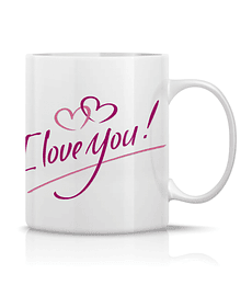 Taza/Tazon/Mug  I Love You Tierno Y Sencillo 101