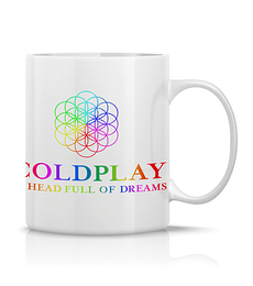 Taza/Tazon/Mug Coldplay Head Full Of Dreams Logo 112