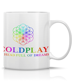 Taza/Tazon/Mug Coldplay Head Full Of Dreams Logo 112