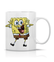 Taza/Tazon/Mug  Bob Esponja Sorprendido 123