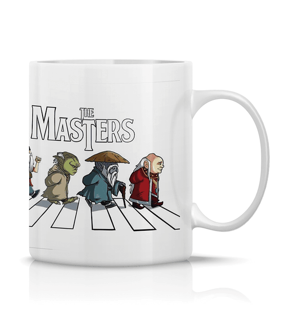 Taza/Tazon/Mug The Masters Parodia Star Wars Blanco 161