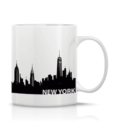 Taza/Tazon/Mug Silueta De La Ciudad De New York 184