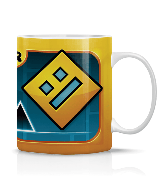 Taza/Tazon/Mug Geometry Dash Videojuego 200