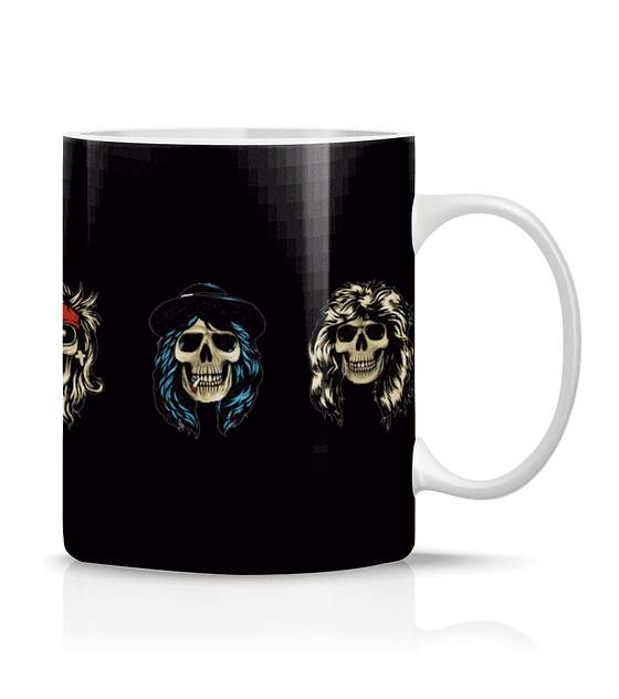 Taza/Tazon/Mug Guns and Roses Calaveras 236