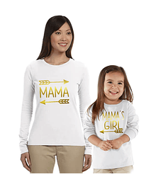 Par De Poleras mama Manga larga Regalo Dia Madres 