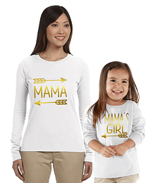 Par De Poleras mama Manga larga Regalo Dia Madres 