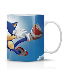 Taza/Tazon/Mug Sonic Patada Voladora 280