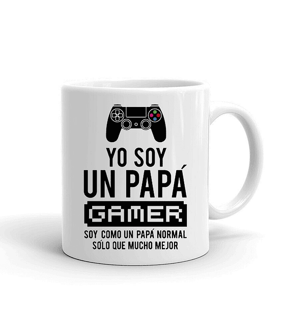 Taza/Tazon/Mug Yo soy un papá gamer 5