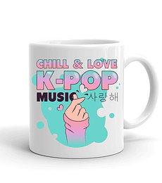 Taza/Tazon/Mug Chill & Love K-POP music 24