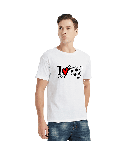 Polera Manga Corta Para Hombre I Fútbol 