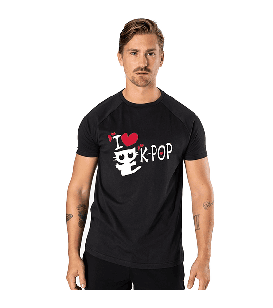 Polera Manga Corta Unisex Banda Musical K-POP