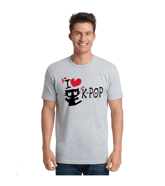 Polera Manga Corta Unisex Banda Musical K-POP