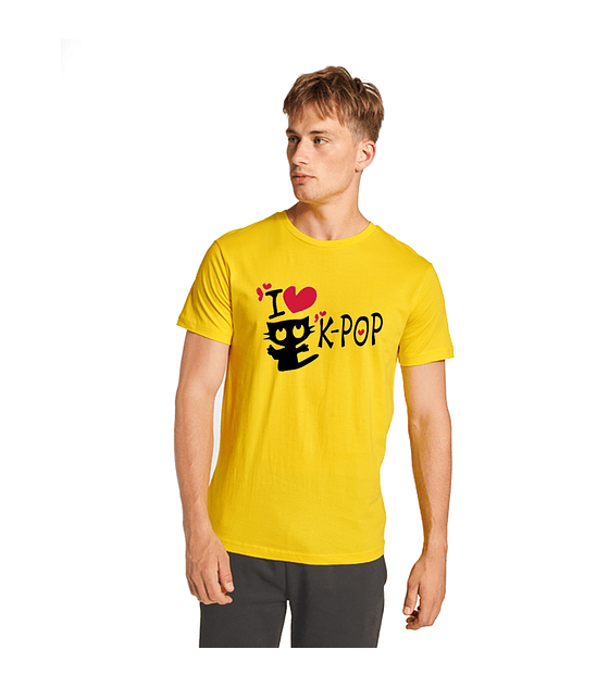 Polera Manga Corta Unisex Banda Musical K-POP