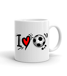 Taza/Tazon/Mug I Love Futbol 