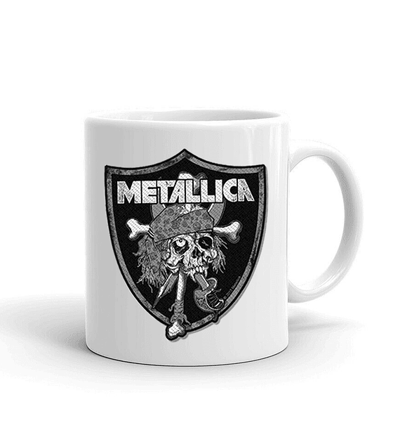 Taza/Tazon/Mug Escudo Metallica 