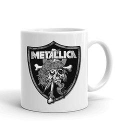 Taza/Tazon/Mug Escudo Metallica 