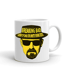 Taza/Tazon/Mug Breaking Bad Rostro Amarillo