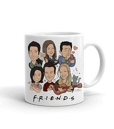 Taza/Tazon/Mug Friends Cartoon 