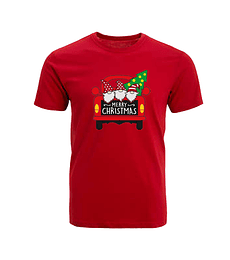 POLERA MANGA CORTA UNISEX NAVIDAD 13