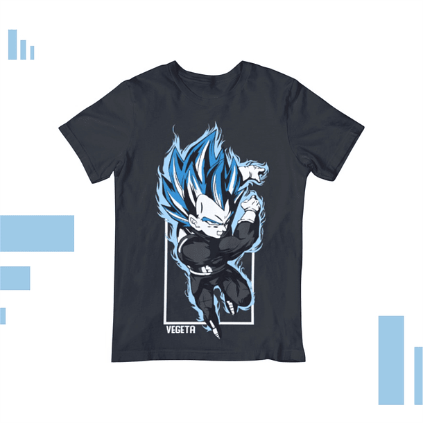 Polera Dragon Ball Z Vegeta