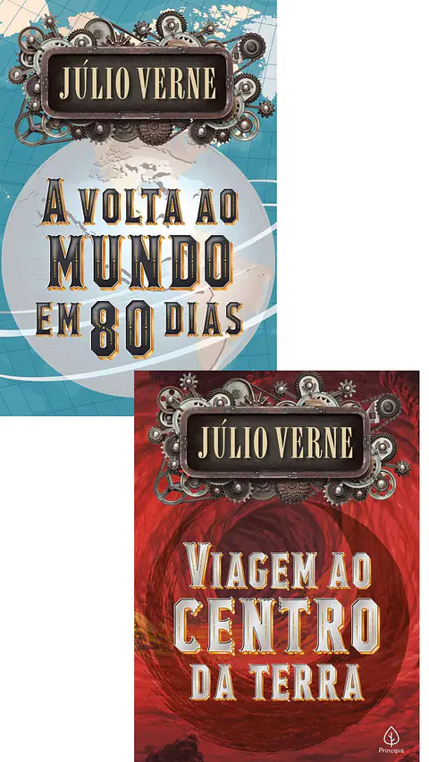 A  Volta ao Mundo em  80 dias + Viagem ao Centro da Terra