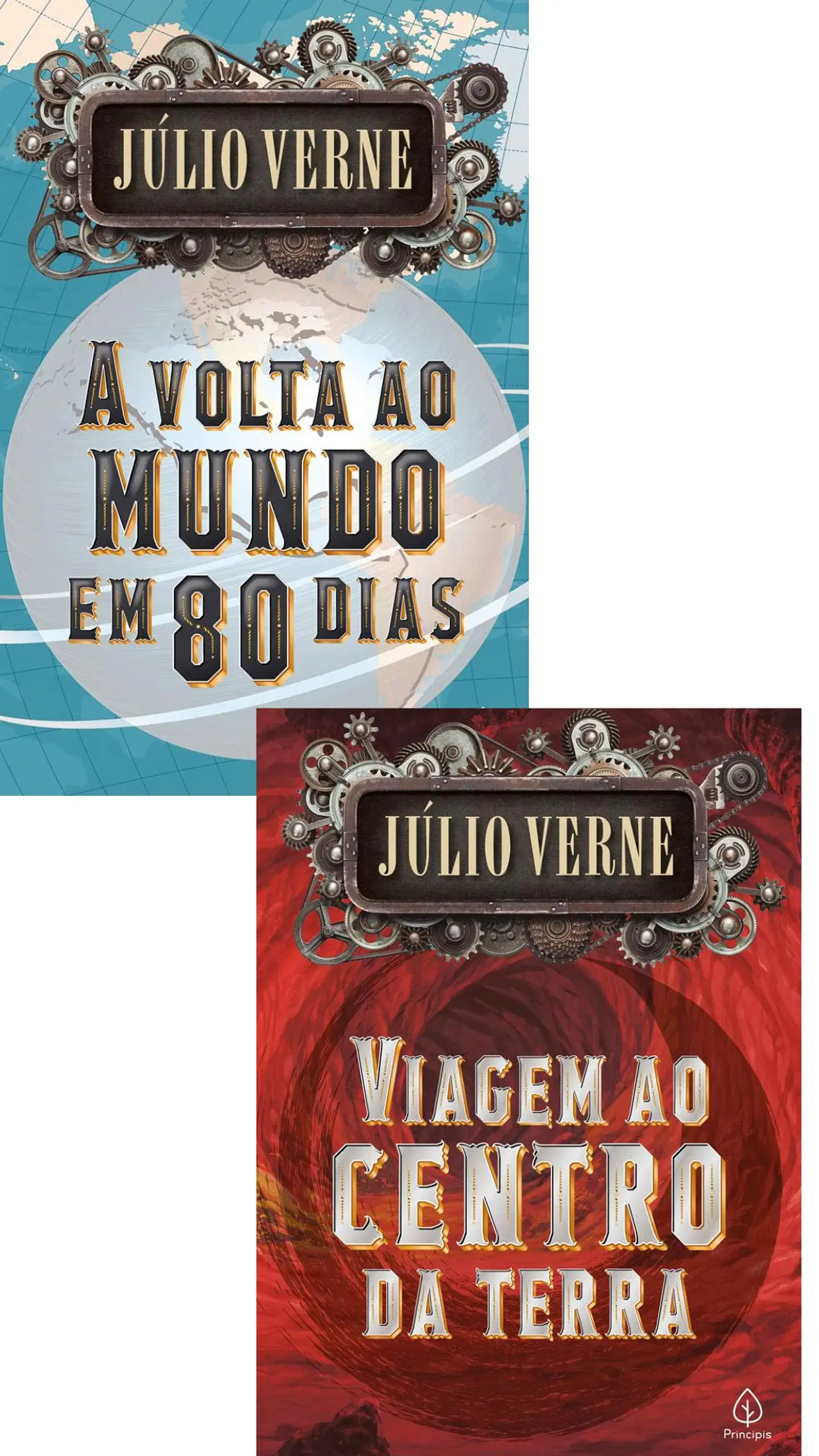 A  Volta ao Mundo em  80 dias + Viagem ao Centro da Terra 1
