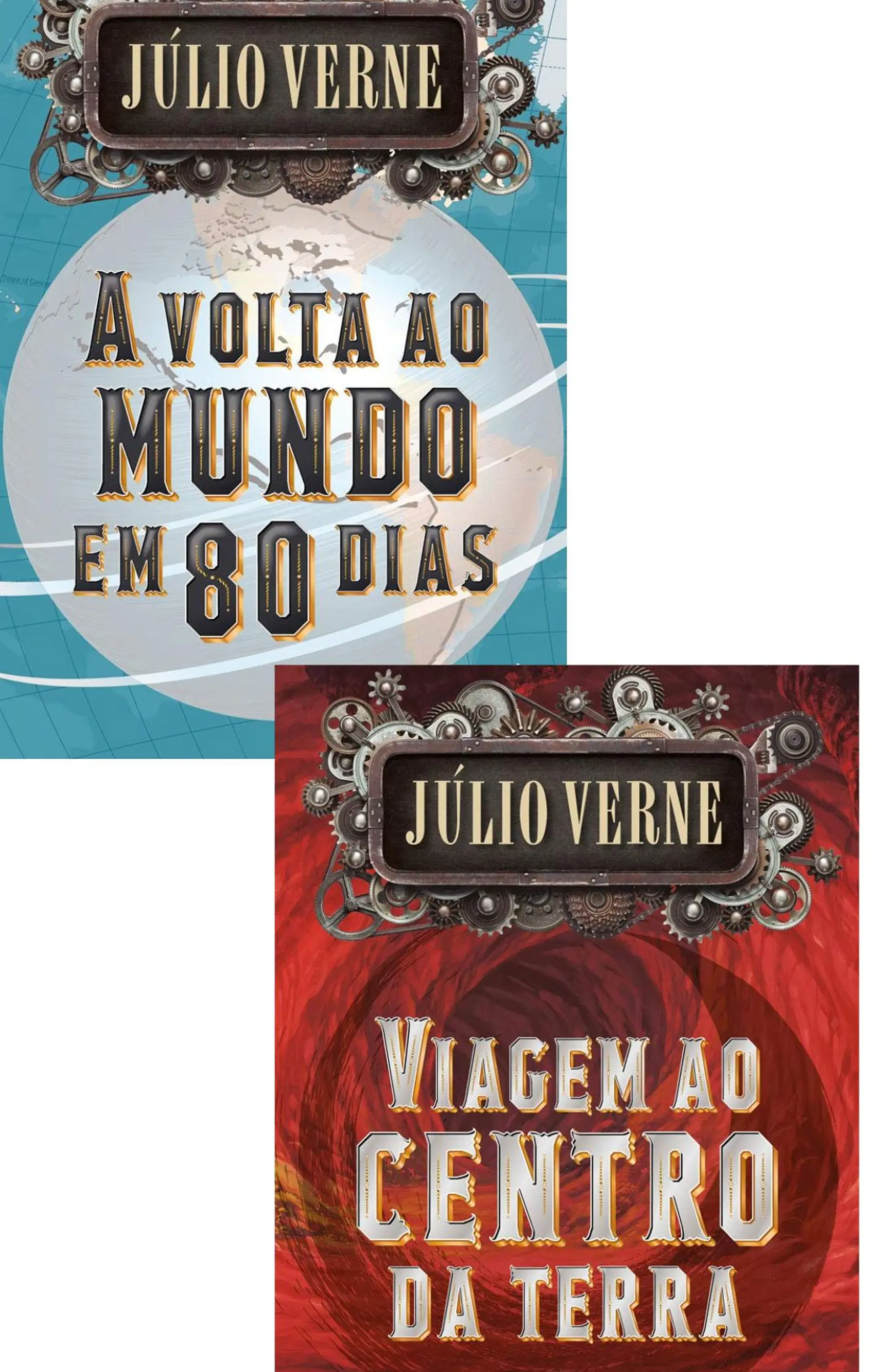 A  Volta ao Mundo em  80 dias + Viagem ao Centro da Terra 1