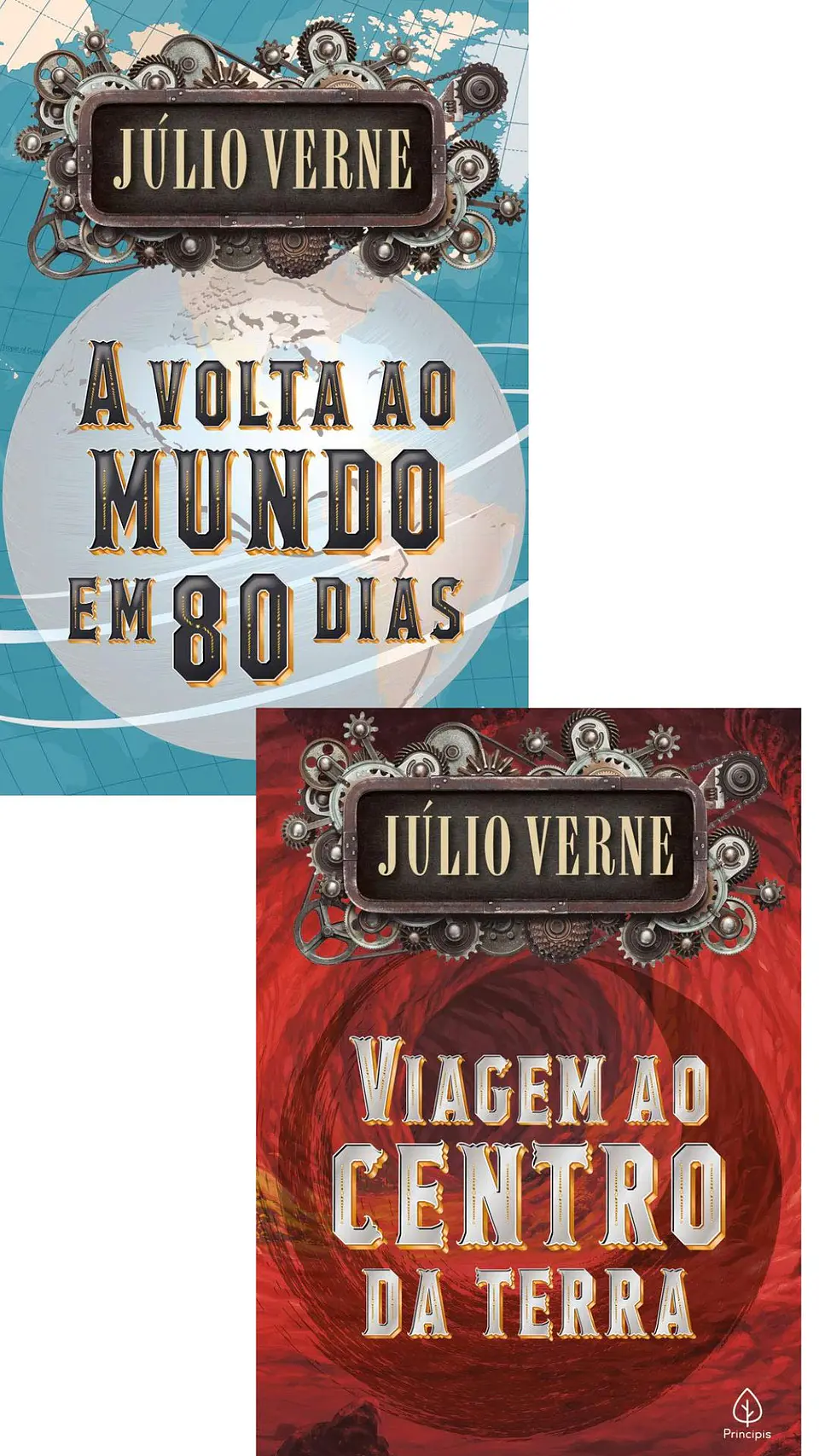 A  Volta ao Mundo em  80 dias + Viagem ao Centro da Terra 1