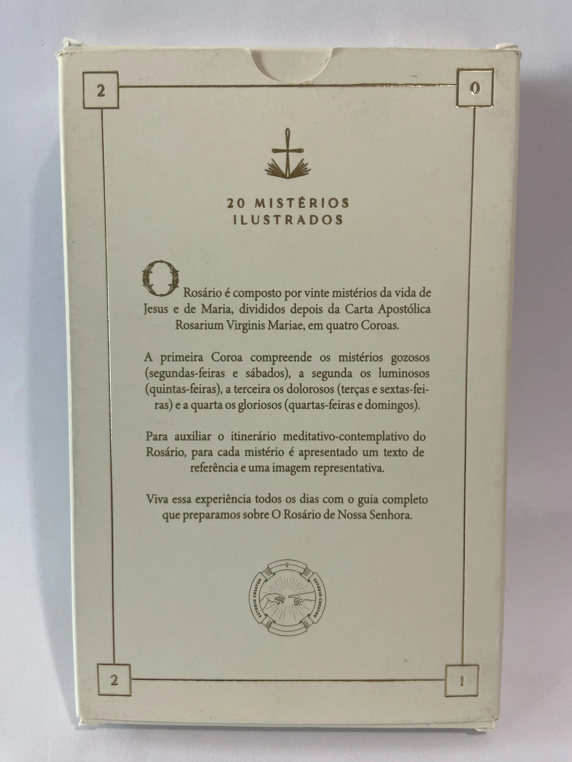 O ROSÁRIO - Box com 20 Mistérios Ilustrados 2