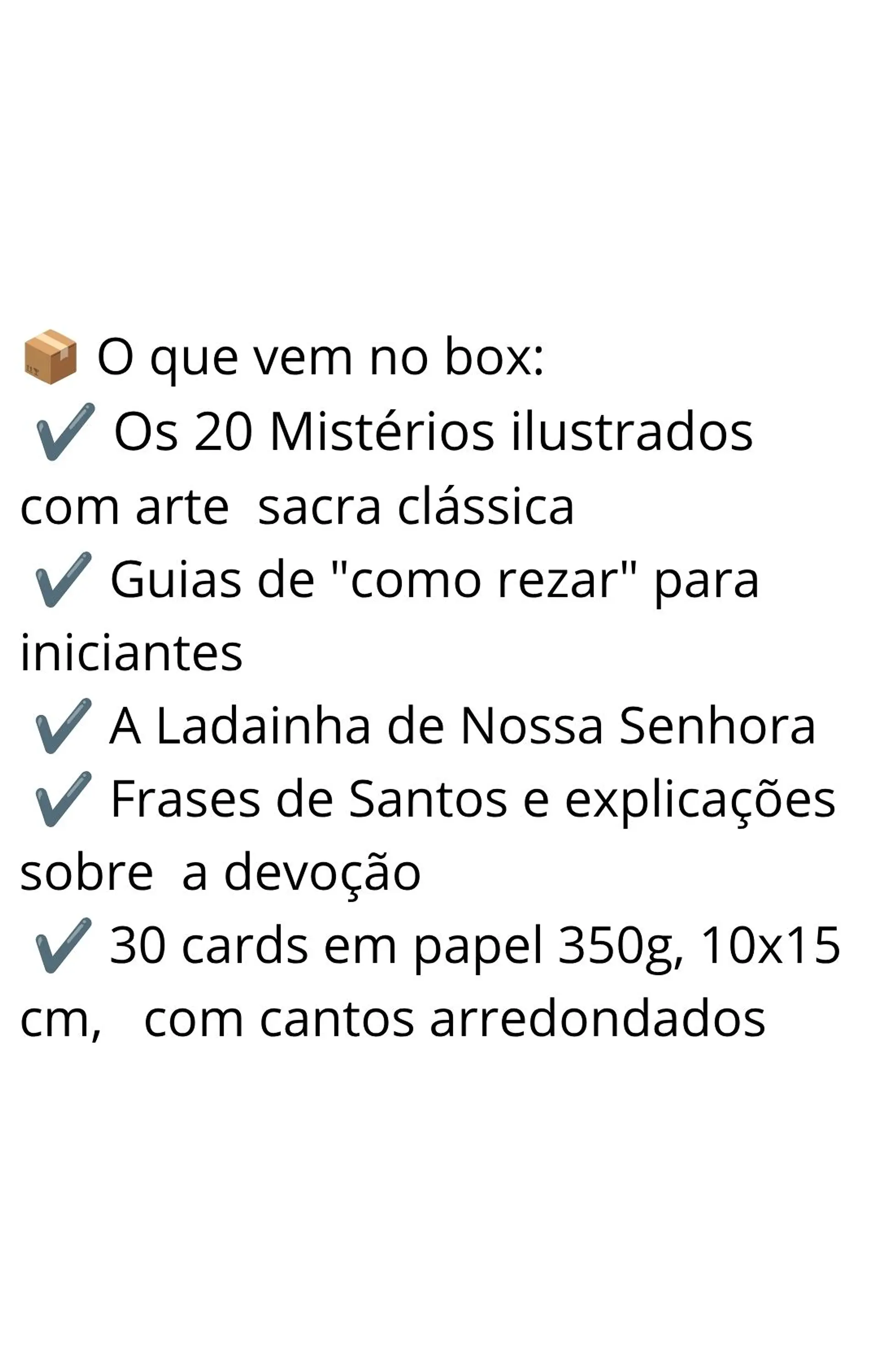 O ROSÁRIO - Box com 20 Mistérios Ilustrados 12