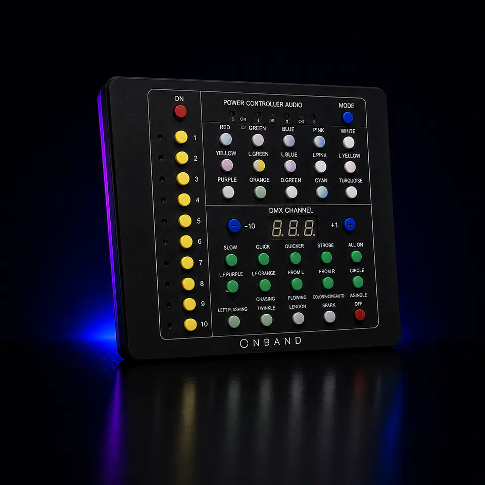 Controlador para DJ con DMX 1