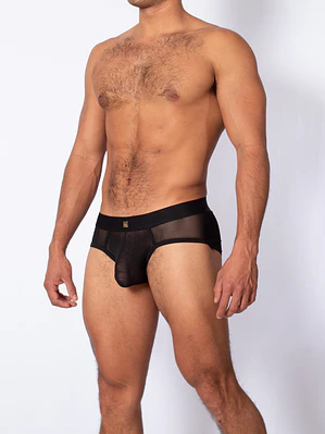 Brief Malla Vulcano Negro